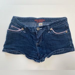 Arizona Jean Co Mini jean denim shorts size 3 summer junior